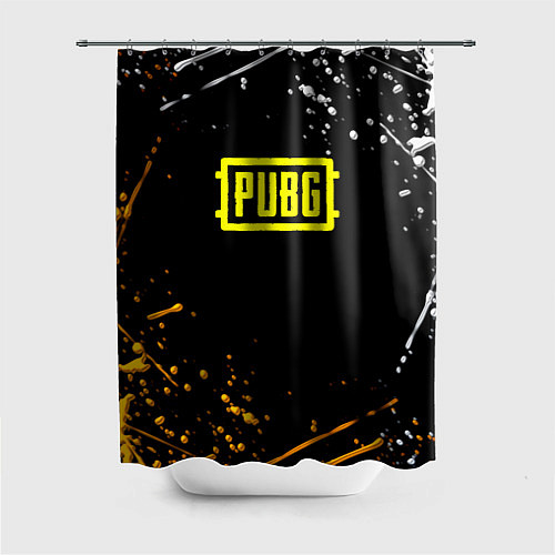Шторка для ванной PUBG краски поля боя / 3D-принт – фото 1