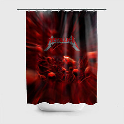 Шторка для душа Metallica alboom band, цвет: 3D-принт