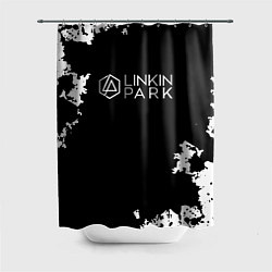 Шторка для душа Linkin Park рок бенд, цвет: 3D-принт