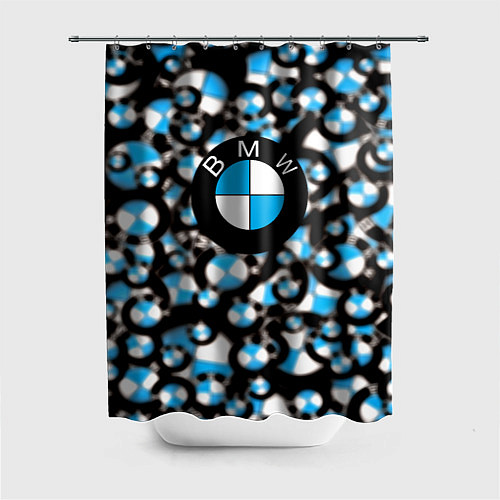 Шторка для ванной BMW sportlogo / 3D-принт – фото 1