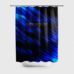 Шторка для ванной Forspoken frey blue game abstraction