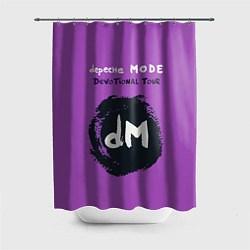 Шторка для душа Depeche Mode devotional tour, цвет: 3D-принт