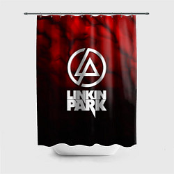 Шторка для ванной Linkin park strom честер