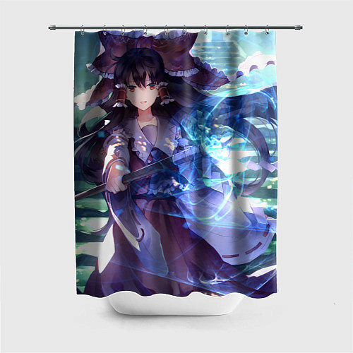 Шторка для ванной Touhou Project Рейму magic / 3D-принт – фото 1