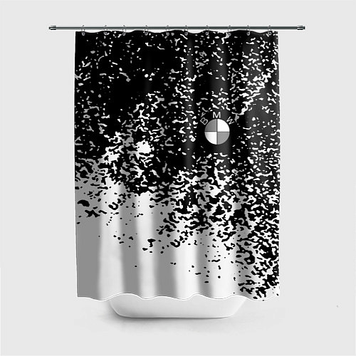 Шторка для ванной BMW краски текстура / 3D-принт – фото 1