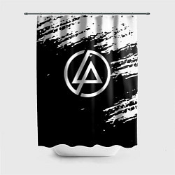 Шторка для ванной Linkin Park - black and white