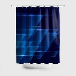 Шторка для ванной Blue background
