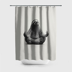 Шторка для ванной Ленивиц в позе лотоса