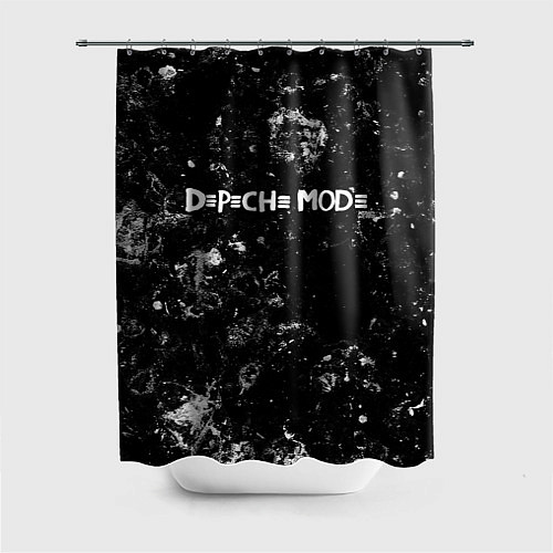 Шторка для ванной Depeche Mode black ice / 3D-принт – фото 1
