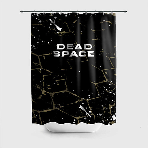 Шторка для ванной Dead space текстура / 3D-принт – фото 1