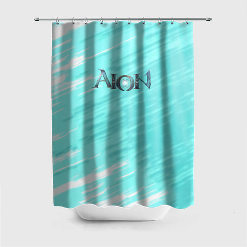 Шторка для ванной Aion текстура рпг / 3D-принт – фото 1