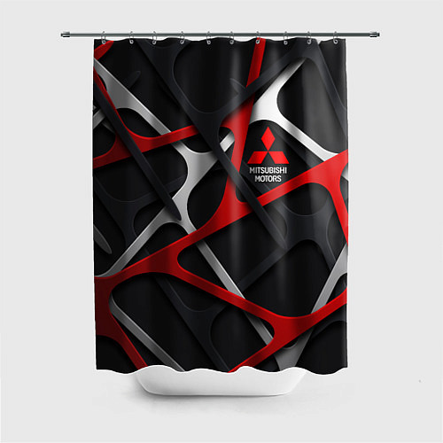 Шторка для ванной Mitsubishi - texture / 3D-принт – фото 1
