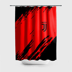 Шторка для душа Juventus краски спорт фк, цвет: 3D-принт