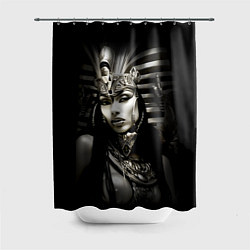 Шторка для ванной Клеопатра египетская царица