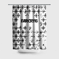 Шторка для ванной Farcry 6 символика из игры