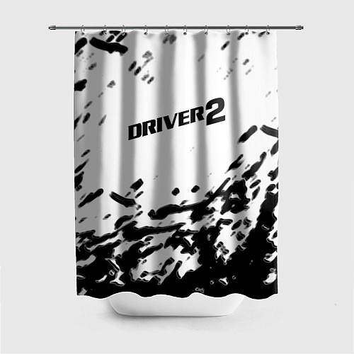 Шторка для ванной Driver 2 краски / 3D-принт – фото 1