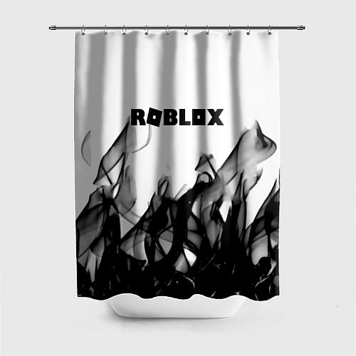 Шторка для ванной Roblox flame текстура / 3D-принт – фото 1