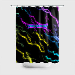 Шторка для ванной Tekken 8 steel storm