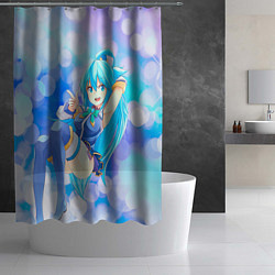 Шторка для душа Аква из Коносубы, цвет: 3D-принт — фото 2