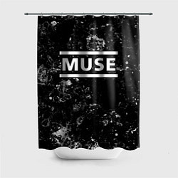 Шторка для ванной Muse black ice