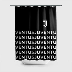 Шторка для ванной Juventus pattern fc club steel