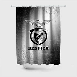 Шторка для душа Benfica sport на светлом фоне, цвет: 3D-принт