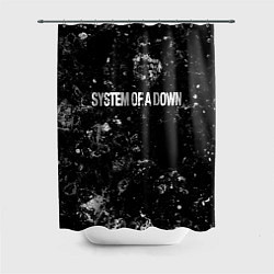 Шторка для ванной System of a Down black ice
