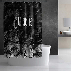 Шторка для душа The Cure black graphite, цвет: 3D-принт — фото 2