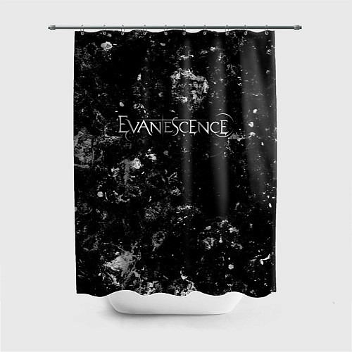 Шторка для ванной Evanescence black ice / 3D-принт – фото 1