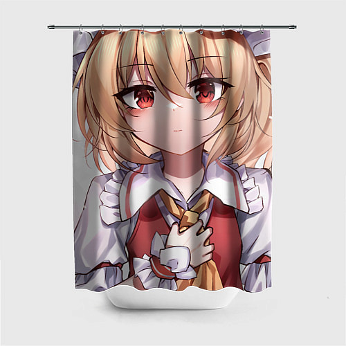 Шторка для ванной Touhou Project Flandre милая улыбка / 3D-принт – фото 1