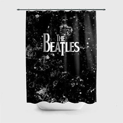 Шторка для душа The Beatles black ice, цвет: 3D-принт
