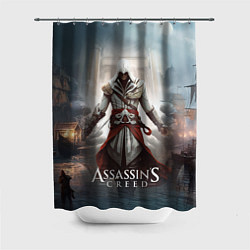 Шторка для ванной Assassins creed poster game