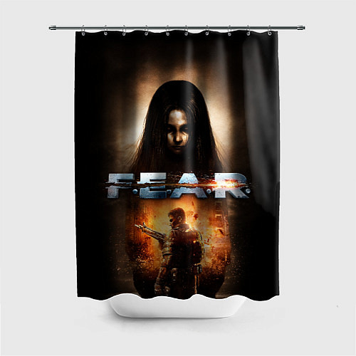 Шторка для ванной FEAR - project origin / 3D-принт – фото 1