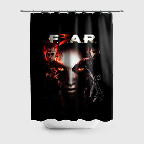 Шторка для ванной FEAR 3 / 3D-принт – фото 1
