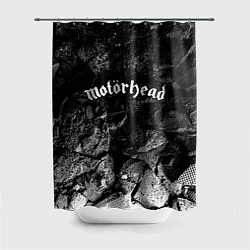 Шторка для ванной Motorhead black graphite