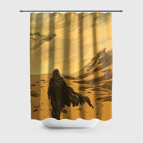 Шторка для ванной Dune - The Traveler / 3D-принт – фото 1