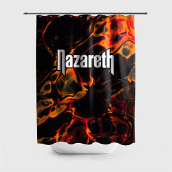 Шторка для ванной Nazareth red lava