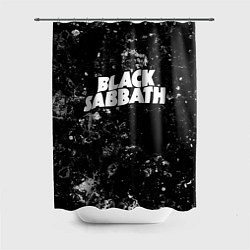 Шторка для ванной Black Sabbath black ice