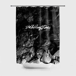 Шторка для ванной Rolling Stones black graphite