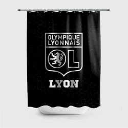 Шторка для ванной Lyon sport на темном фоне