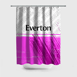 Шторка для ванной Everton pro football посередине