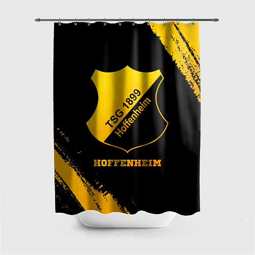 Шторка для ванной Hoffenheim - gold gradient / 3D-принт – фото 1