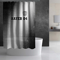Шторка для душа Bayer 04 sport на светлом фоне посередине, цвет: 3D-принт — фото 2