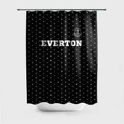 Шторка для ванной Everton sport на темном фоне посередине