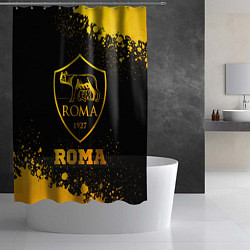 Шторка для душа Roma - gold gradient, цвет: 3D-принт — фото 2