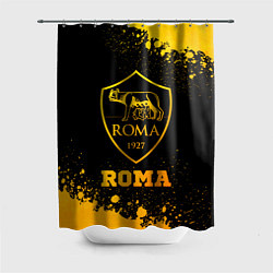 Шторка для ванной Roma - gold gradient