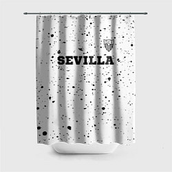 Шторка для ванной Sevilla sport на светлом фоне посередине