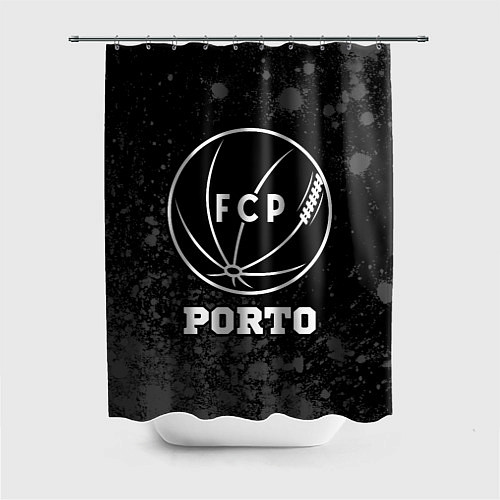 Шторка для ванной Porto sport на темном фоне / 3D-принт – фото 1