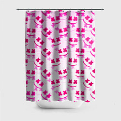 Шторка для ванной Marshmello pink colors