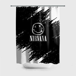 Шторка для ванной Nirvana текустура краски